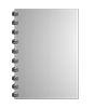 Broschüre mit Metall-Spiralbindung, Endformat DIN A4, 104-seitig