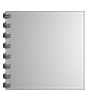 Broschüre mit Metall-Spiralbindung, Endformat Quadrat 29,7 cm x 29,7 cm, 128-seitig